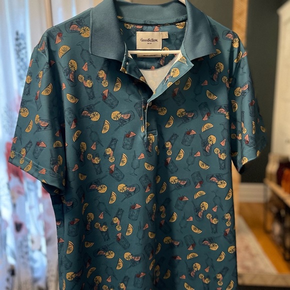 Goodfellow Standard Fit Cocktail Polo - Picture 1 of 3